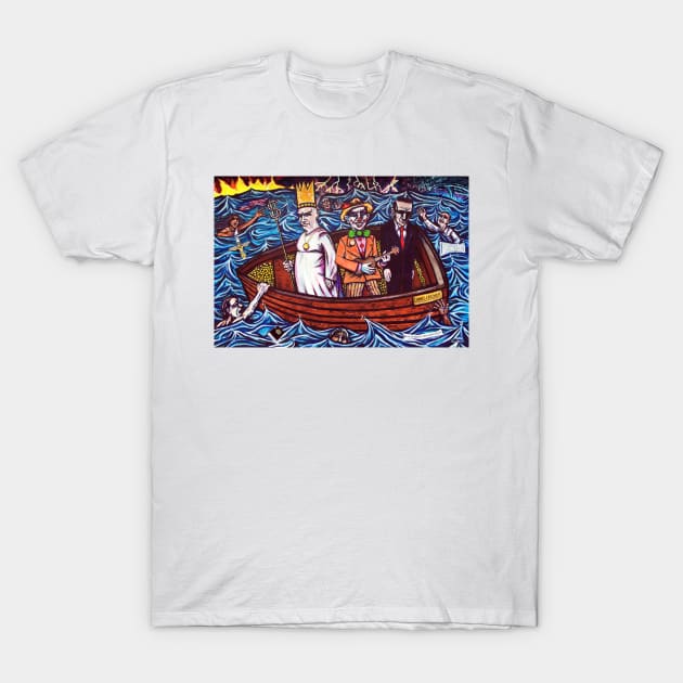 'A KING, CLOWN AND BUSINESSMAN' T-Shirt by jerrykirk